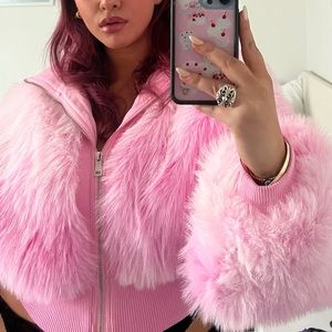 Pink Silence and Noise Jacket